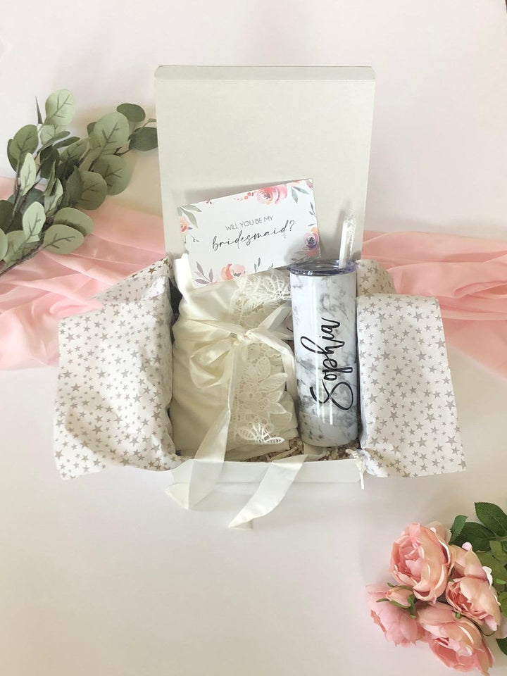 Bridesmaid Proposal Gift Set - Petals and Ivy Designs