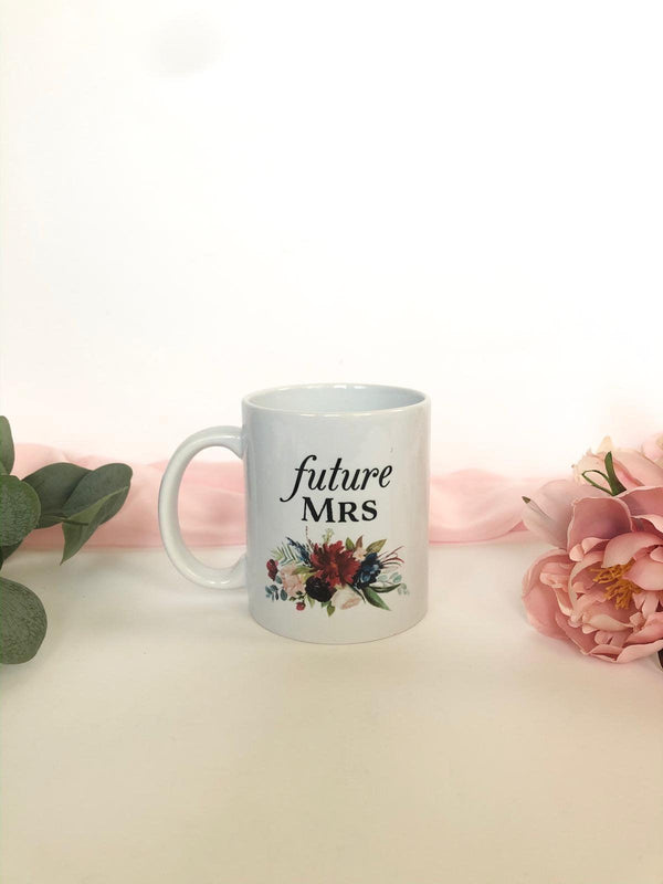 Future Mrs Floral Mug - Petals and Ivy Designs