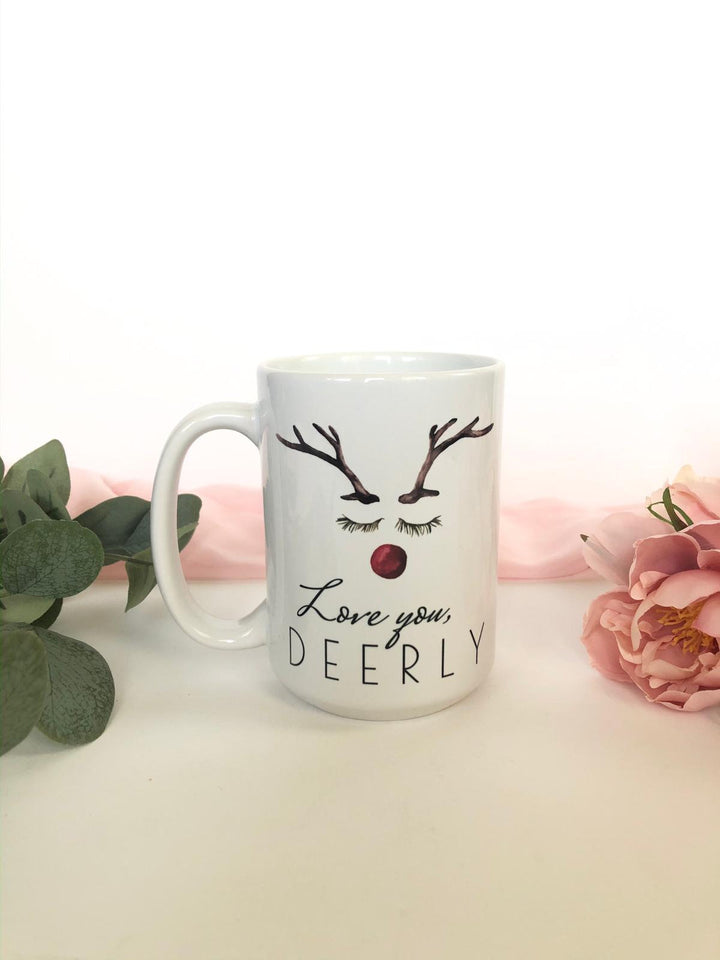 Love You Deerly Mug - Petals and Ivy Designs