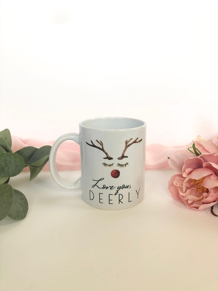 Love You Deerly Mug - Petals and Ivy Designs