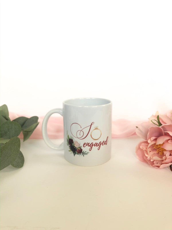 So Engaged Mug - Petals and Ivy Designs