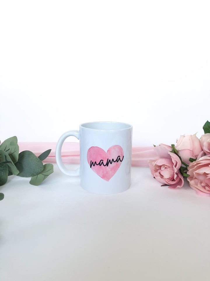 Mama Heart Mug - Petals and Ivy Designs